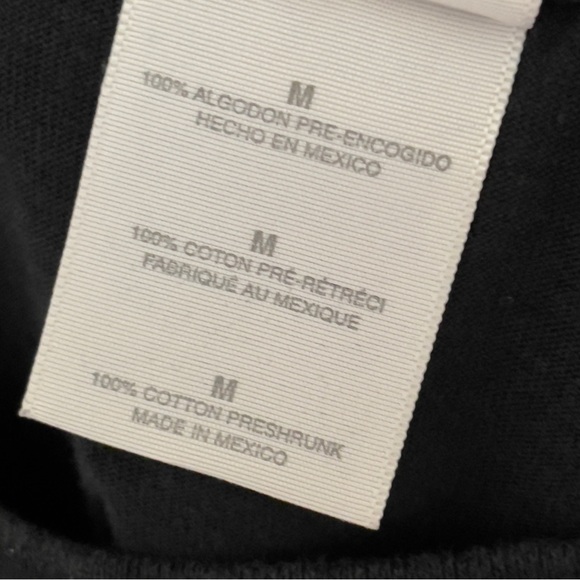 CRESTON BC Embroidered Black T-Shirt - Picture 5 of 5